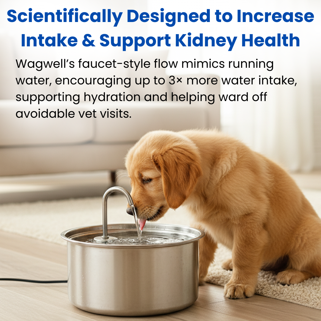 Wagwells™- Dog water fountain