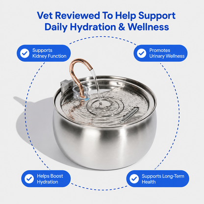 Wagwells™- Dog water fountain