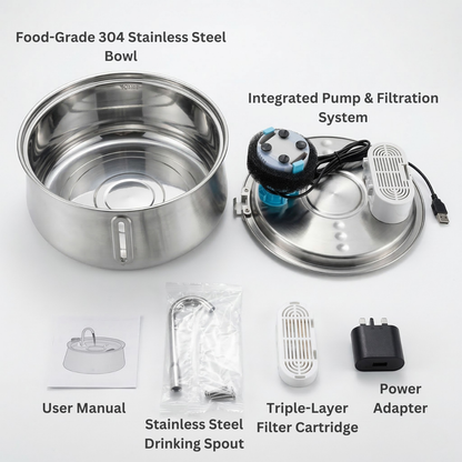 Wagwells™- Dog water fountain